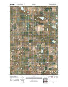 Schumacher Lake NE South Dakota Historical topographic map, 1:24000 scale, 7.5 X 7.5 Minute, Year 2011