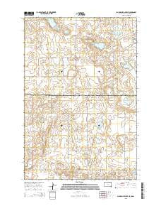 Schumacher Lake NE South Dakota Current topographic map, 1:24000 scale, 7.5 X 7.5 Minute, Year 2015