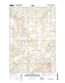 Schumacher Lake SW South Dakota Current topographic map, 1:24000 scale, 7.5 X 7.5 Minute, Year 2015