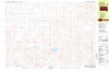 Scotchman Lake South Dakota Historical topographic map, 1:25000 scale, 7.5 X 15 Minute, Year 1981