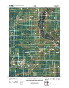Scotland South Dakota Historical topographic map, 1:24000 scale, 7.5 X 7.5 Minute, Year 2012