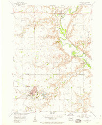 Scotland South Dakota Historical topographic map, 1:24000 scale, 7.5 X 7.5 Minute, Year 1957