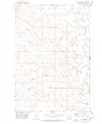 Scott Creek South Dakota Historical topographic map, 1:24000 scale, 7.5 X 7.5 Minute, Year 1977