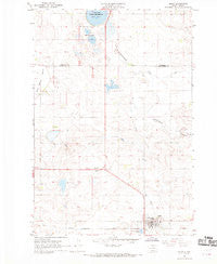 Selby South Dakota Historical topographic map, 1:24000 scale, 7.5 X 7.5 Minute, Year 1967