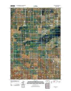 Selby SW South Dakota Historical topographic map, 1:24000 scale, 7.5 X 7.5 Minute, Year 2012