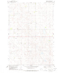 Seneca SW South Dakota Historical topographic map, 1:24000 scale, 7.5 X 7.5 Minute, Year 1978