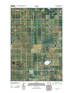 Seneca NW South Dakota Historical topographic map, 1:24000 scale, 7.5 X 7.5 Minute, Year 2012