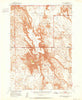 Sheep Mountain Table South Dakota Historical topographic map, 1:24000 scale, 7.5 X 7.5 Minute, Year 1950