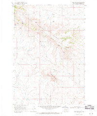 Sheep Mountain South Dakota Historical topographic map, 1:24000 scale, 7.5 X 7.5 Minute, Year 1968