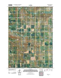 Shelby South Dakota Historical topographic map, 1:24000 scale, 7.5 X 7.5 Minute, Year 2012