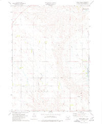 Short Creek South Dakota Historical topographic map, 1:24000 scale, 7.5 X 7.5 Minute, Year 1974