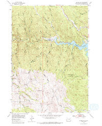 Silver City South Dakota Historical topographic map, 1:24000 scale, 7.5 X 7.5 Minute, Year 1954