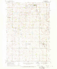 Sinai South Dakota Historical topographic map, 1:24000 scale, 7.5 X 7.5 Minute, Year 1968