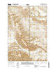 Slaughter Reservoir South Dakota Current topographic map, 1:24000 scale, 7.5 X 7.5 Minute, Year 2015