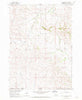Slim Butte SW South Dakota Historical topographic map, 1:24000 scale, 7.5 X 7.5 Minute, Year 1967