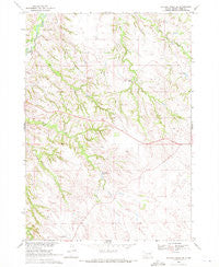 Soldier Creek SE South Dakota Historical topographic map, 1:24000 scale, 7.5 X 7.5 Minute, Year 1969