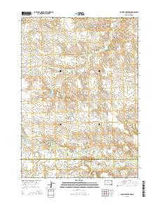 Soldier Creek NW South Dakota Current topographic map, 1:24000 scale, 7.5 X 7.5 Minute, Year 2015