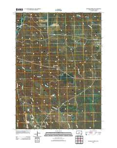 Soldier Creek SE South Dakota Historical topographic map, 1:24000 scale, 7.5 X 7.5 Minute, Year 2012