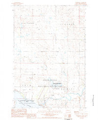 Sommerville South Dakota Historical topographic map, 1:24000 scale, 7.5 X 7.5 Minute, Year 1983