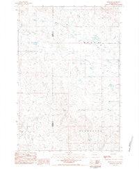 Sorum SW South Dakota Historical topographic map, 1:24000 scale, 7.5 X 7.5 Minute, Year 1983