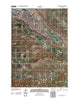 Sourdough Flats South Dakota Historical topographic map, 1:24000 scale, 7.5 X 7.5 Minute, Year 2012