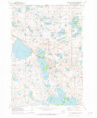 South Red Iron Lake South Dakota Historical topographic map, 1:24000 scale, 7.5 X 7.5 Minute, Year 1970
