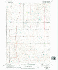 South of Pierre South Dakota Historical topographic map, 1:24000 scale, 7.5 X 7.5 Minute, Year 1972