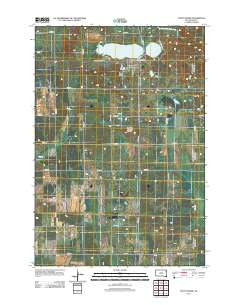 South Shore South Dakota Historical topographic map, 1:24000 scale, 7.5 X 7.5 Minute, Year 2012