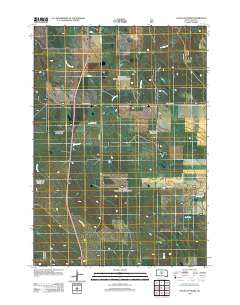 South of Pierre South Dakota Historical topographic map, 1:24000 scale, 7.5 X 7.5 Minute, Year 2012