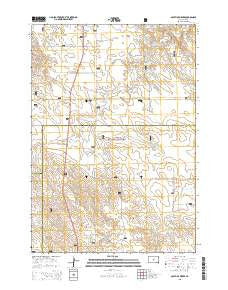 South of Pierre South Dakota Current topographic map, 1:24000 scale, 7.5 X 7.5 Minute, Year 2015