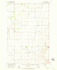Spain South Dakota Historical topographic map, 1:24000 scale, 7.5 X 7.5 Minute, Year 1958
