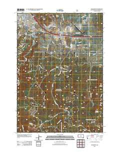 Spearfish South Dakota Historical topographic map, 1:24000 scale, 7.5 X 7.5 Minute, Year 2012
