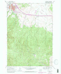 Spearfish South Dakota Historical topographic map, 1:24000 scale, 7.5 X 7.5 Minute, Year 1961