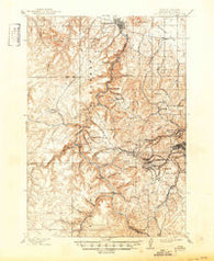 Spearfish South Dakota Historical topographic map, 1:62500 scale, 15 X 15 Minute, Year 1915