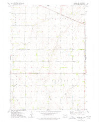 Spencer SW South Dakota Historical topographic map, 1:24000 scale, 7.5 X 7.5 Minute, Year 1973