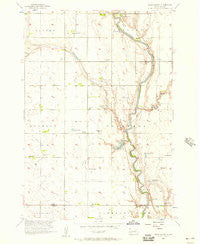 Spink Colony South Dakota Historical topographic map, 1:24000 scale, 7.5 X 7.5 Minute, Year 1956