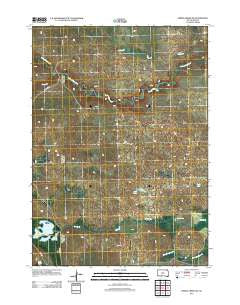 Spring Creek SW South Dakota Historical topographic map, 1:24000 scale, 7.5 X 7.5 Minute, Year 2012