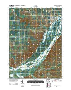 Springfield South Dakota Historical topographic map, 1:24000 scale, 7.5 X 7.5 Minute, Year 2012