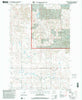 Square Top Butte South Dakota Historical topographic map, 1:24000 scale, 7.5 X 7.5 Minute, Year 1998