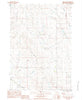 Squaw Buttes South Dakota Historical topographic map, 1:24000 scale, 7.5 X 7.5 Minute, Year 1983