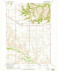 St. Charles South Dakota Historical topographic map, 1:24000 scale, 7.5 X 7.5 Minute, Year 1964