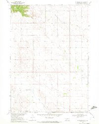 St. Francis SW South Dakota Historical topographic map, 1:24000 scale, 7.5 X 7.5 Minute, Year 1969