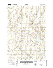 Stafford Dam South Dakota Current topographic map, 1:24000 scale, 7.5 X 7.5 Minute, Year 2015