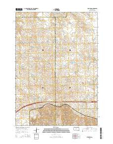 Stamford South Dakota Current topographic map, 1:24000 scale, 7.5 X 7.5 Minute, Year 2015