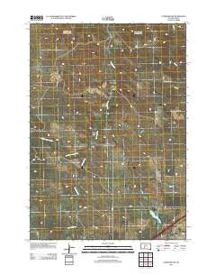 Stamford NW South Dakota Historical topographic map, 1:24000 scale, 7.5 X 7.5 Minute, Year 2012