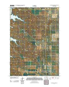 Steamboat Creek South Dakota Historical topographic map, 1:24000 scale, 7.5 X 7.5 Minute, Year 2012