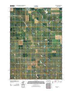 Stephan South Dakota Historical topographic map, 1:24000 scale, 7.5 X 7.5 Minute, Year 2012