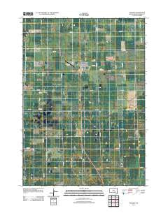 Stickney South Dakota Historical topographic map, 1:24000 scale, 7.5 X 7.5 Minute, Year 2012