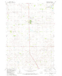 Stickney South Dakota Historical topographic map, 1:24000 scale, 7.5 X 7.5 Minute, Year 1980