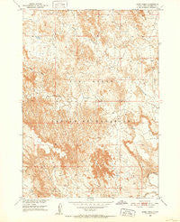 Stirk Table South Dakota Historical topographic map, 1:24000 scale, 7.5 X 7.5 Minute, Year 1950